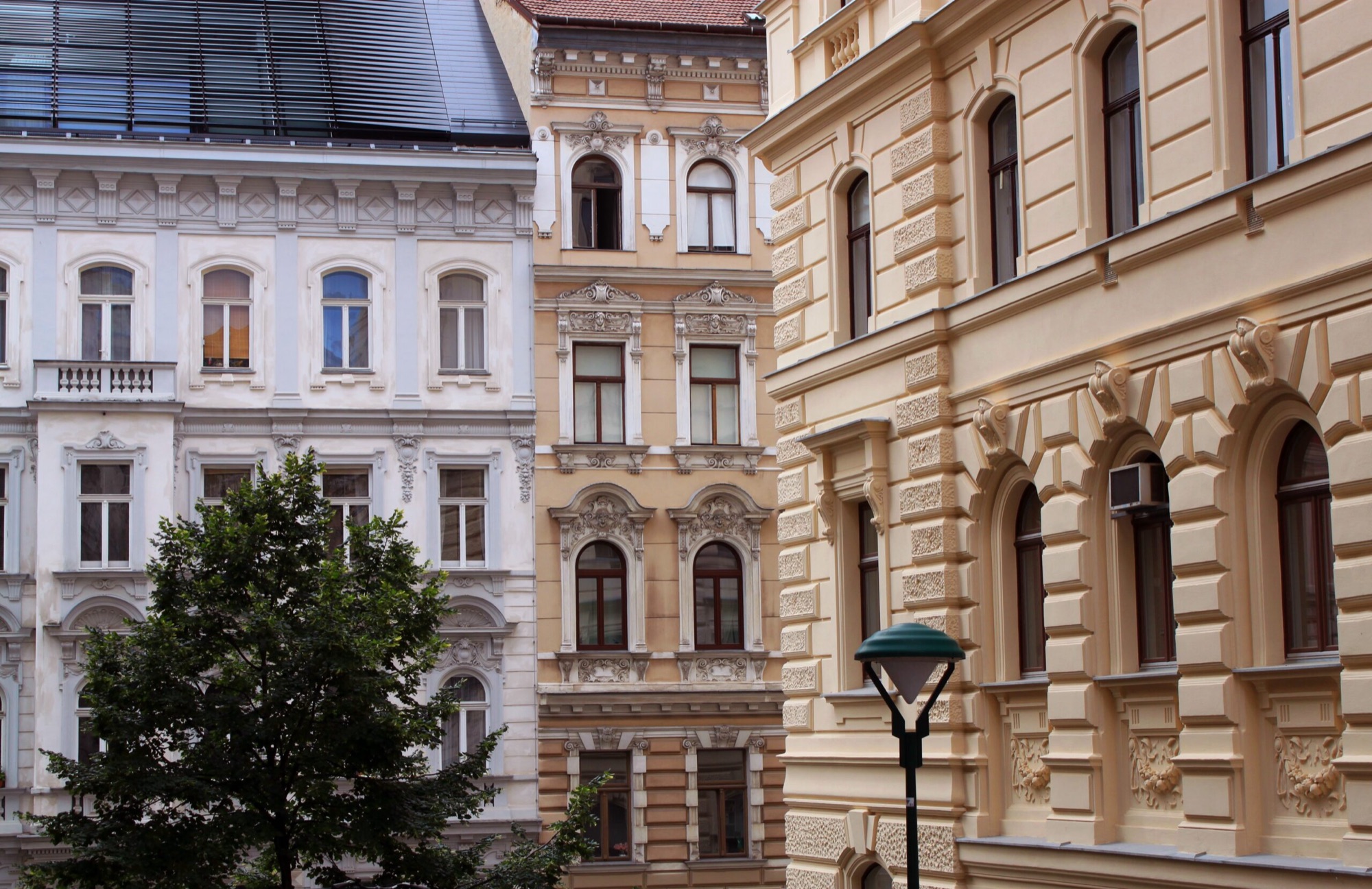 Ornamentik Detail Zinshaus